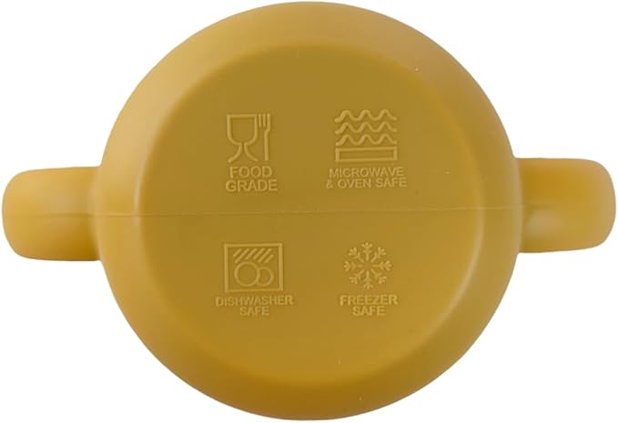 Baby Sippy Cup with Straw, BPA Free, Food Grade Silicone Sippy Cup, Suitable for Teething Babies