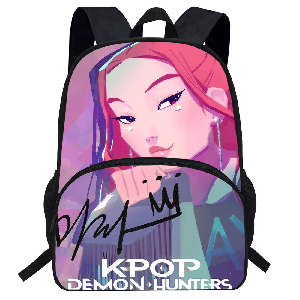 Kpop Demon Hunters School Backpack for All Age Groups
