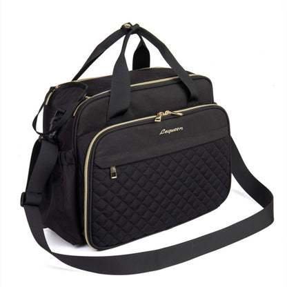 LeQueen medium baby changing bag with crossbody strap