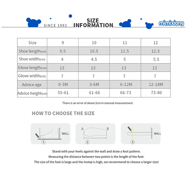 Baby Shoes + Gloves Set Knit Newborn Girls Boys Boots Mitten Fashion Butterfly-knot Toddler Infant Slip-On Bed Shoes Hand Made