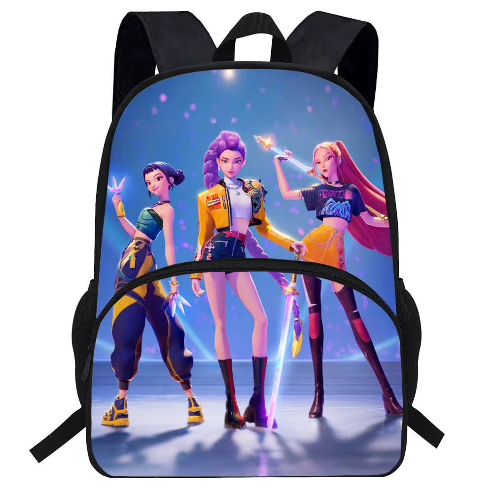 Kpop Demon Hunters School Backpack for All Age Groups