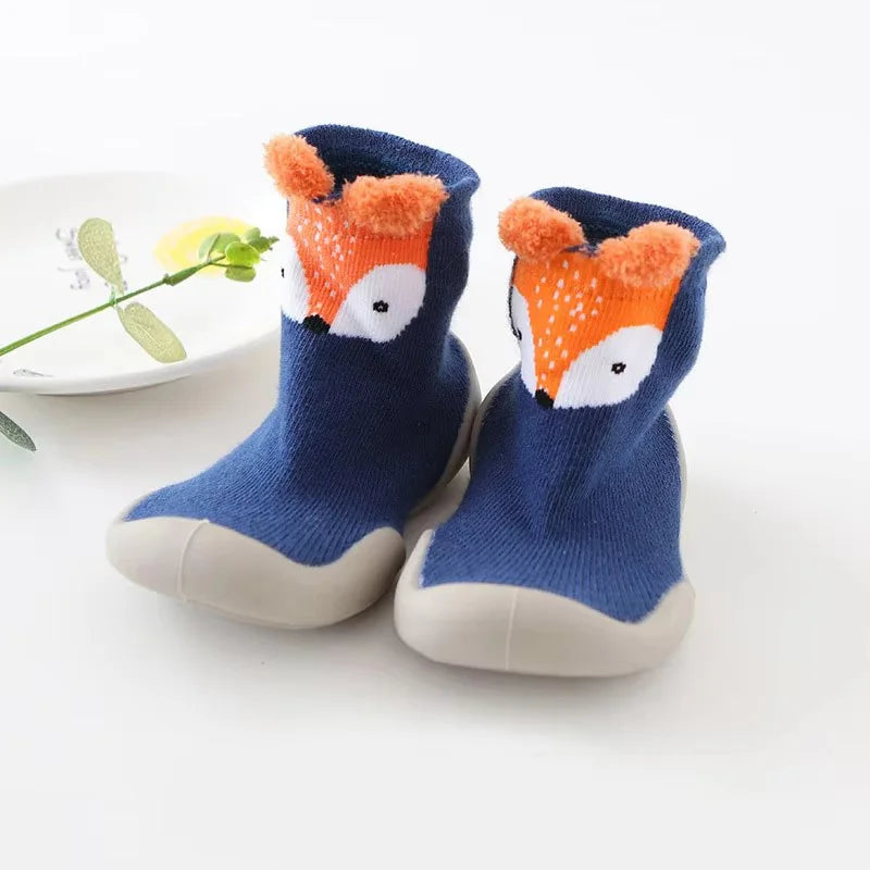 Tigerlily Phoenix Toddler First Walkers Animal Pattern Soft Non-Slip Sole for Boys and Girls