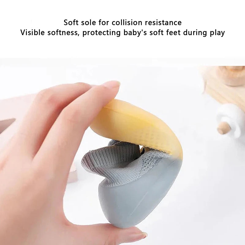 SoftFlex Knit Animal Baby Shoes — Non-Slip Sock Shoes for First Walkers