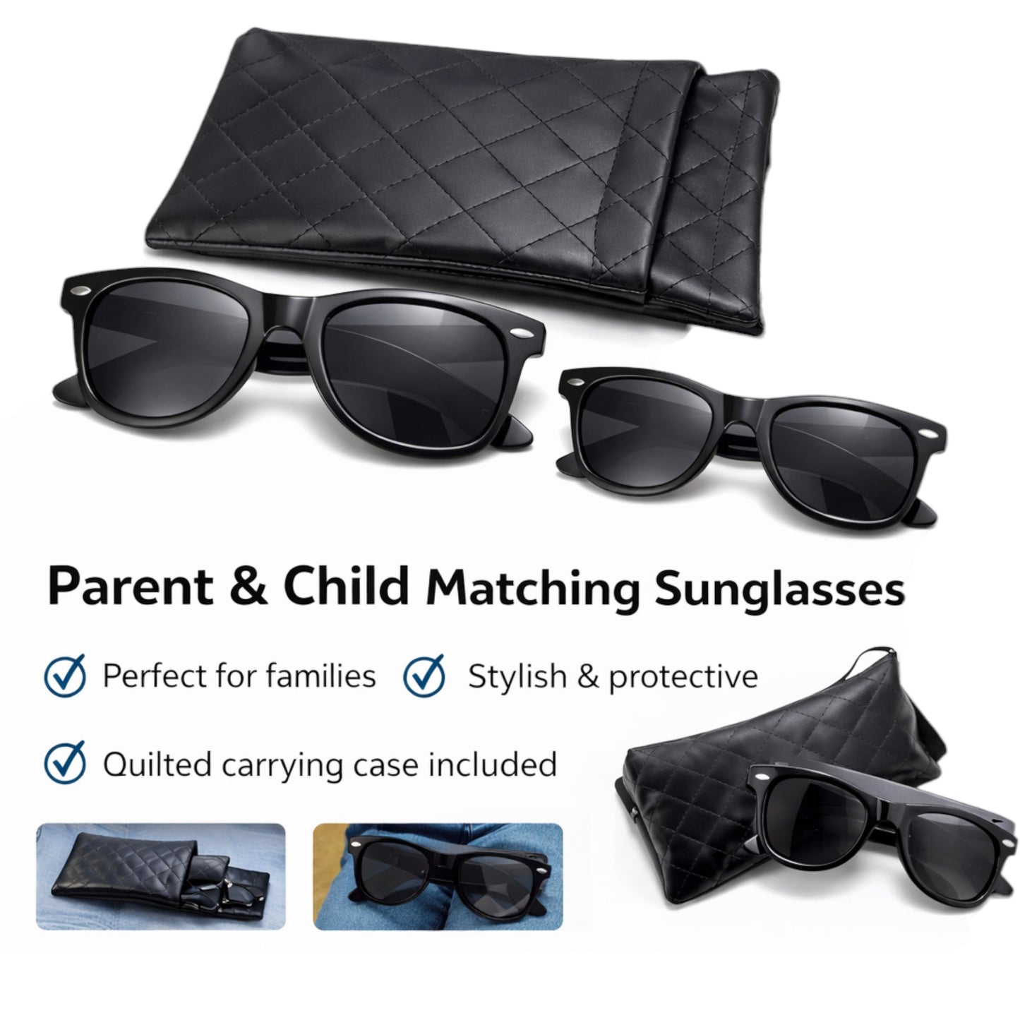 Matching Parent and Child Sunglasses | Mothers Day gift, Fathers Day gift | Matching vacation sunglasses