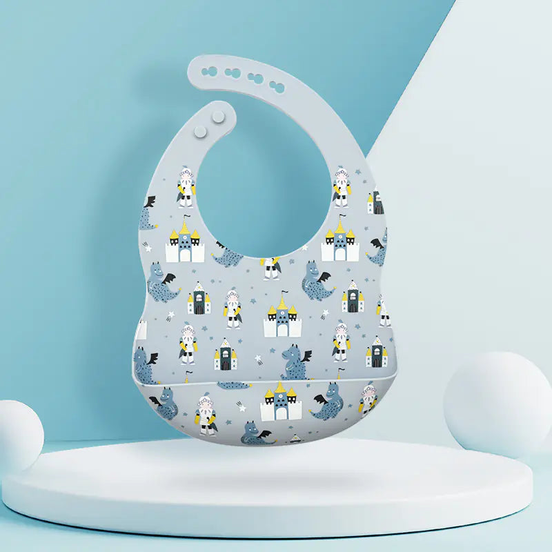 Silicone Baby Feeding Bib